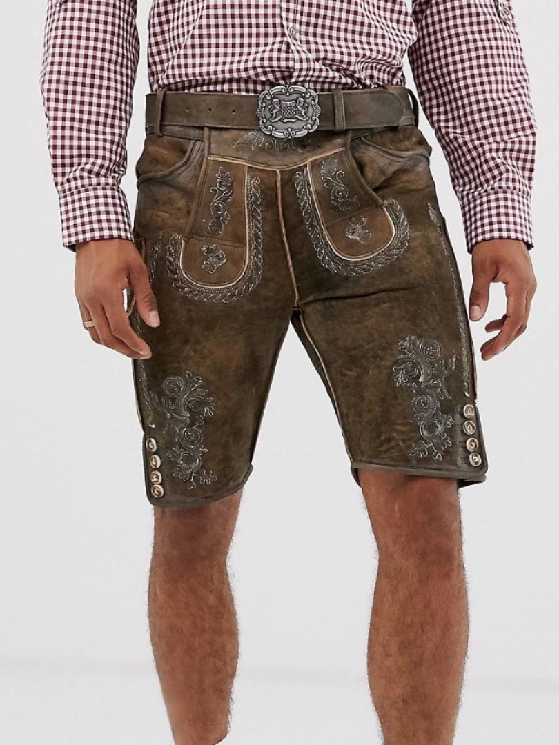 Баварский мужской костюм на Октоберфест