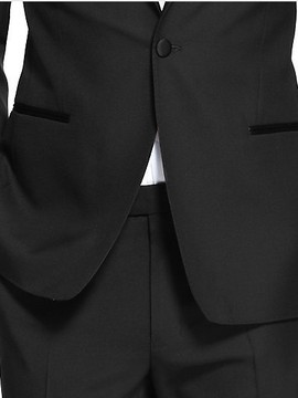 Чёрный классический мужской смокинг Black tie