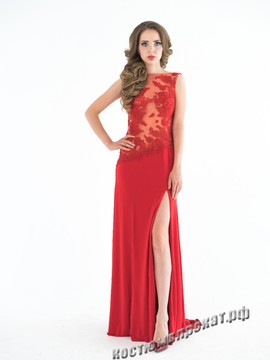 Платье Jovani красное